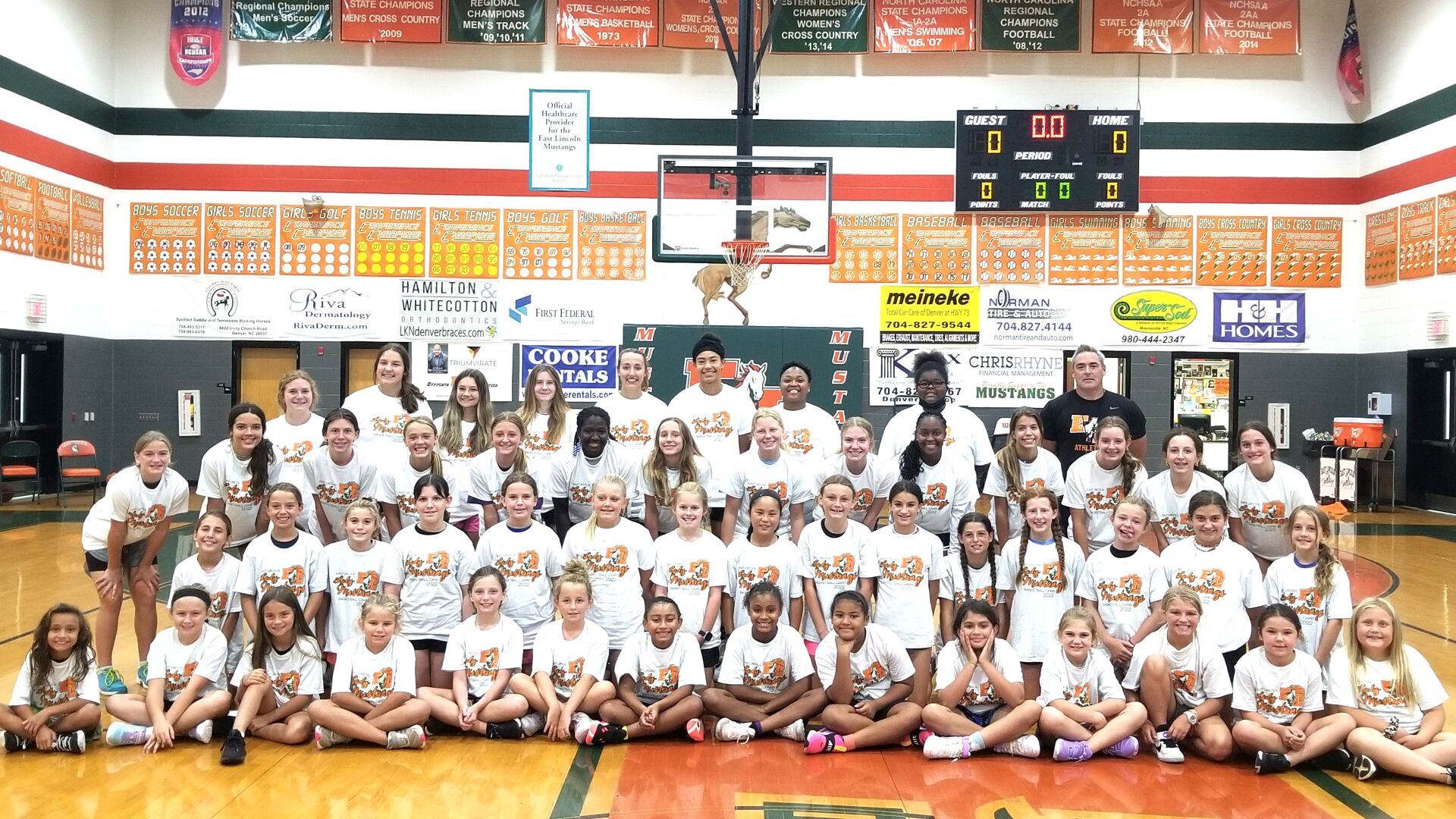 Lady Mustangs Summer Youth Basketball Camp a huge success
